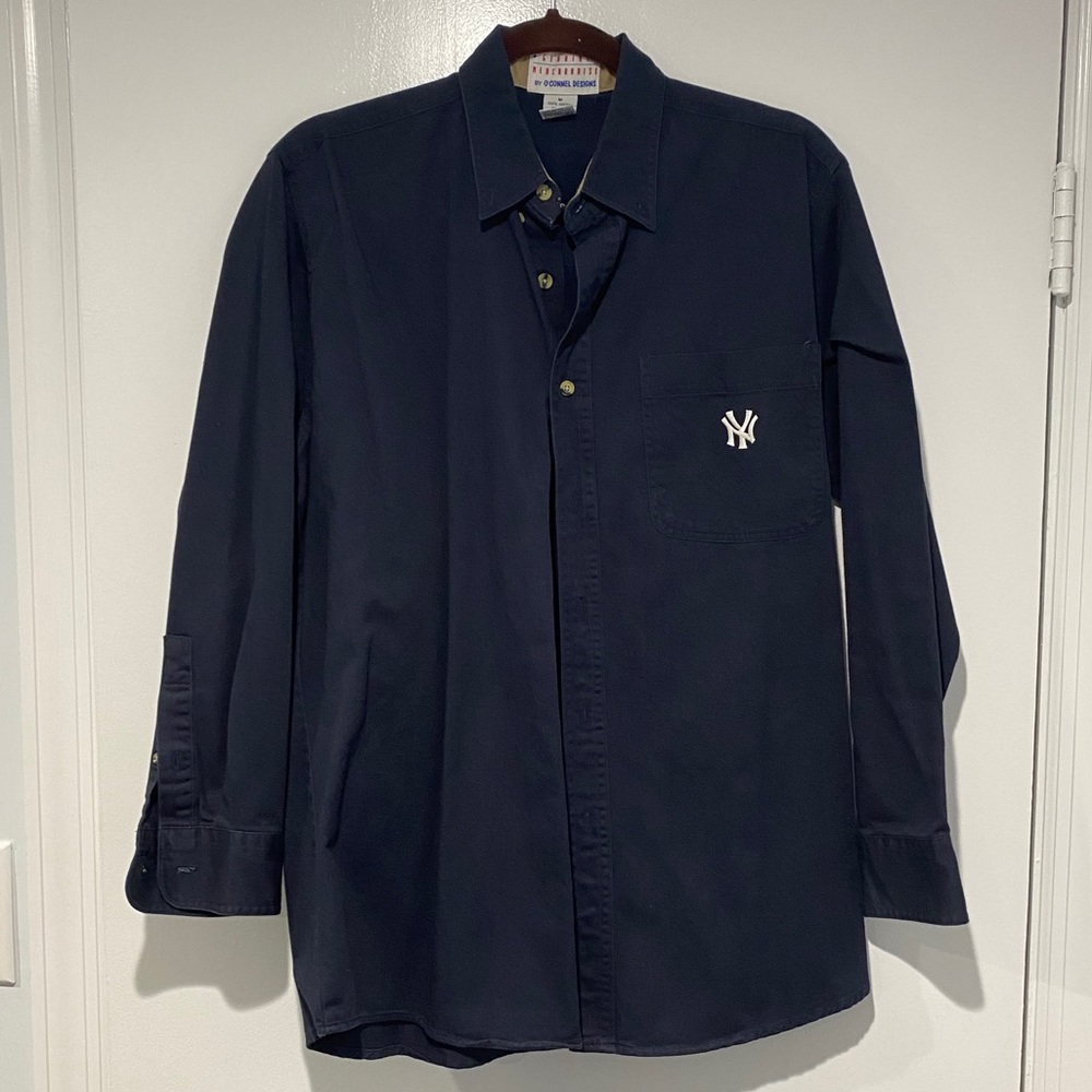 Mets Button Down Long Sleeve